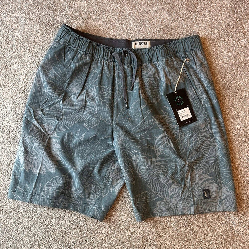 NWT- Linksoul board shorts